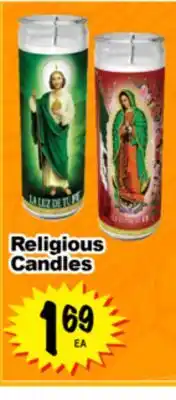 Superior Grocers Religious Candles offer