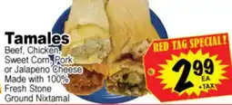 Superior Grocers Tamales offer