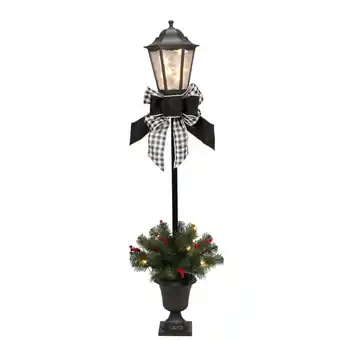 Walmart Celebrations 301-1513LP48C02 Yard Decor Incandescent Clear/Warm White 48 Lamp Post offer