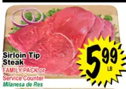 Superior Grocers Sirloin Tip Steak offer