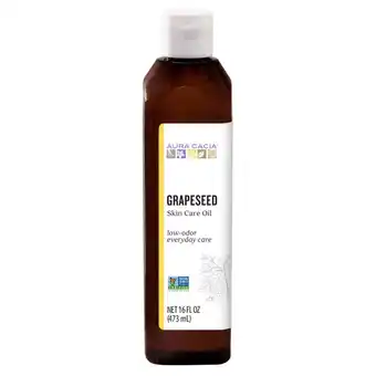 Walmart Aura Cacia Grapeseed Skin Care Oil 16 Fl oz offer