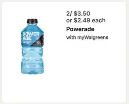 Walgreens Powerade offer