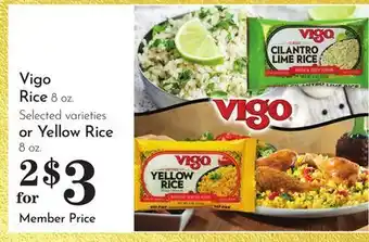 Pavilions Vigo Rice 8 oz. Selected varieties or Yellow Rice 8 oz offer