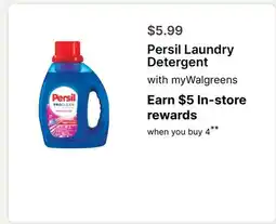 Walgreens Persil Laundry Detergent offer