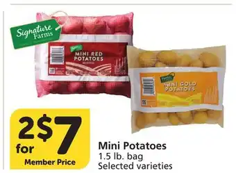 Vons Mini Potatoes offer