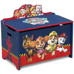 Walmart PAW Patrol Deluxe Toy Box by Delta Children offer