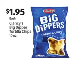 Aldi Clancy's Big Dipper Tortilla Chips offer