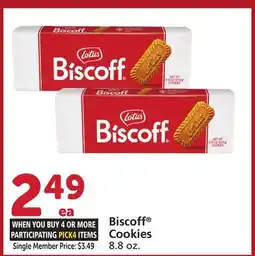 Albertsons Biscoff Cookies offer