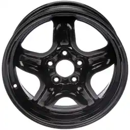 Walmart Dorman 939-110 Steel 16 Wheel Rim 16 x 6.5-inch 5-Lug Black, for Specific Chevrolet / Pontiac Models offer