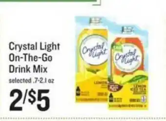 Lowes Foods Crystal Light On-the-go Drink Mix offer