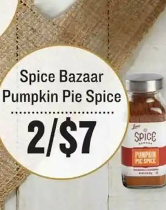 Lowes Foods Spice Bazaar Pumpkin Pie Spice offer