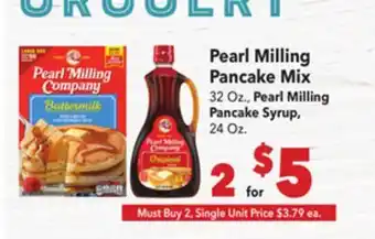 Vallarta Supermarkets Pearl Milling Pancake Mix offer