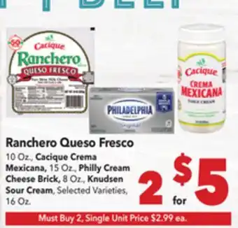 Vallarta Supermarkets Ranchero Queso Fresco offer