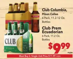 Vallarta Supermarkets Club Columbia Pilsen Callao offer