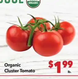 Vallarta Supermarkets Organic Cluster Tomato offer