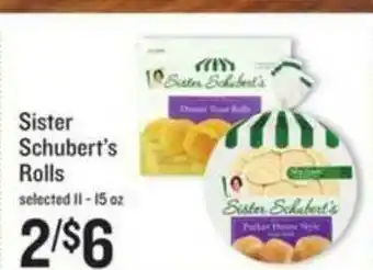 Lowes Foods Sister Schubert's Rolls offer