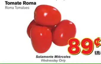 El Super Fresh Roma Tomatoes offer