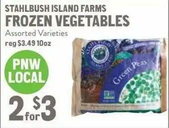 New Seasons Market Stahlblush Island Farms Frozen Vegetables offer