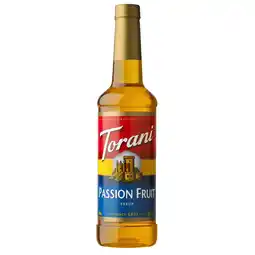 Walmart Torani Original Passion Fruit Syrup, Authentic Coffeehouse, Tea and Soda Syrup, 25.4 oz offer