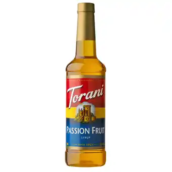 Walmart Torani Original Passion Fruit Syrup, Authentic Coffeehouse, Tea and Soda Syrup, 25.4 oz offer