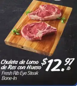 El Super Fresh Rib Eye Steak offer