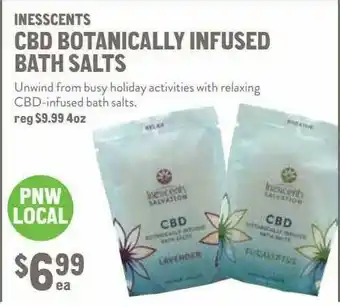 New Seasons Market Inesscents Cbd Botanically Infused Bath Salts offer