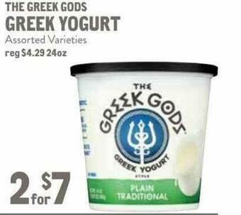 New Seasons Market The Greek Gods Greek Yogurt offer