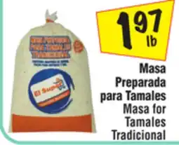 El Super Masa for Tamales Tradicional offer