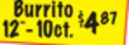 El Super Burrito offer