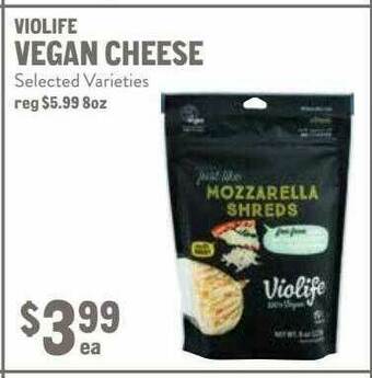 New Seasons Market Violife Vegan Cheese offer