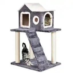 Walmart Gymax 36'' Cat Tree Kitten Activity Tower Furniture Room Condo Scratching Posts Ladder offer