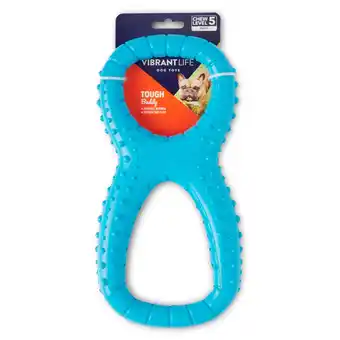 Walmart Vibrant Life Tough Buddy 8 Ring Dog Toy, Color May Vary, Chew Level 5 offer