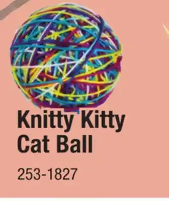 Menards Pet Zone Knitty Kitty Cat Toy offer