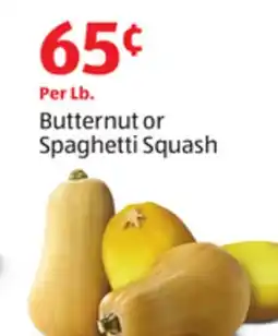 Aldi Butternut or Spaghetti Squash offer