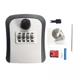 Walmart Colaxi 2xKey Lock Box Security Lock Box for Realtors Outdoor House Keys Room Cards offer