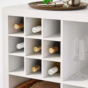 Walmart Better Homes & Gardens Bottle Storage Cube Organizer Insert, White Texture offer