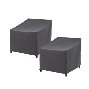 Walmart WJ-X3 Waterproof Patio Outdoor Chair Covers, 33W x 35D x 36H, Gray offer