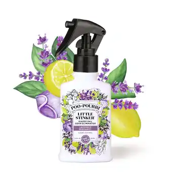 Walmart Baby-Pourri Little Stinker Diaper Pail Odor Freshener Spray - Lavender Bergamot 3.4 oz offer