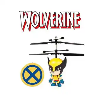 Walmart Marvel 3.5 Inch Wolverine Flying Figure Ir offer