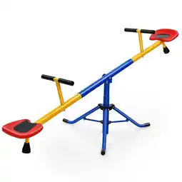 Walmart 360Rotation Kids Seesaw Swivel Teeter Totter Playground Equipment offer