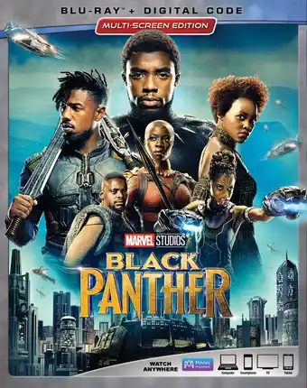 Walmart Black Panther (Blu-ray + Digital Code) offer