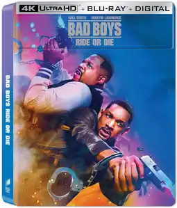 Walmart Steelbook Bad Boys: Ride or Die (4K + Blu-ray + Digital) New offer