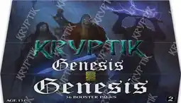 Walmart Kryptik Trading Card Game Genesis (Wave 2) Booster Box (36 Packs) offer