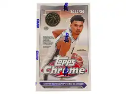 Walmart 2023/24 Topps Chrome Basketball Hobby Box offer