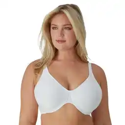 Walmart Bali Passion for Comfort Minimizer Underwire Bra White 34C Women's offer