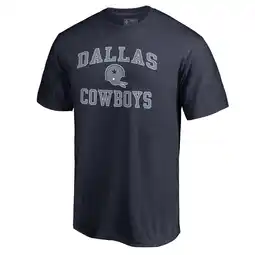 Walmart Men's Navy Dallas Cowboys Vintage Collection Victory Arch T-Shirt offer