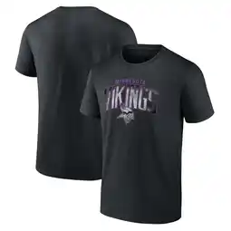 Walmart Men's Black Minnesota Vikings Smoke Arch T-Shirt offer