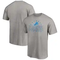 Walmart Men's Heather Gray Detroit Lions Dual Threat T-Shirt offer