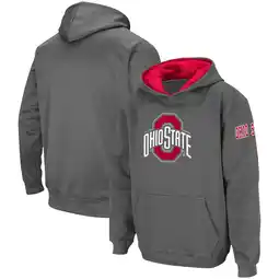 Walmart Youth Charcoal Ohio State Buckeyes Big Logo Pullover Hoodie offer