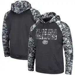 Walmart Men's Colosseum Charcoal Florida Gators OHT Military Appreciation Digital Camo Pullover Hoodie offer